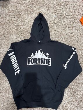 Fortnite Black Logo Hoodie